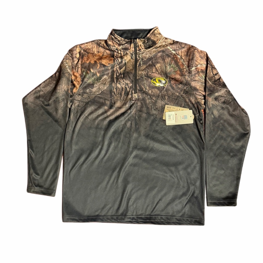 Colosseum Camouflage Missouri Tigers Pullover with Logo | Size: Medium | NWT